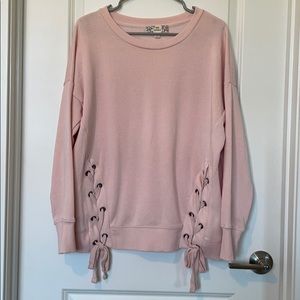 Pink Republic Pink Sweater LARGE